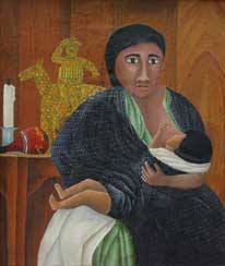 Fernando Castillo, «Retrato de mi mujer», óleo sobre tela, ca. 1930.