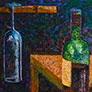 Yolanda Siatova, «A tu salud!», óleo sobre tela, 2009.