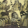 Donato Grima, «Los patriarcas», tinta sobre cartón, 1997.