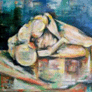 Lorena Luengo, «Hombre en la ciudad», óleo sobre tela, 2009.