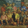 Antonio Berni, «New Chicago Athletic Club», óleo sobre tela,  1937.