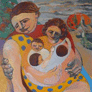 Franco A. Bongianino,«Familia I», óleo sobre tela, 2008.