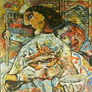 Denis Nuñez, «Enfermera», óleo sobre tela, 2009.