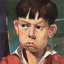 Armando Barrios, «Retrato de Miguel Barrios», óleo sobre tela, 1956.