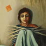 Daniel De La Barra, «Insomnio», óleo sobre tela, 2012.