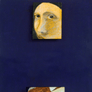 Rubens Gerchman, «Dos rostros», técnica mixta sobre tela, 1977.