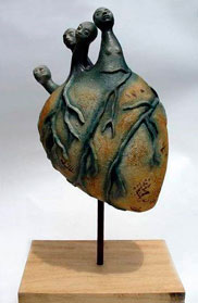 Maite Rodríguez, «Latido», ceramica, 2008.