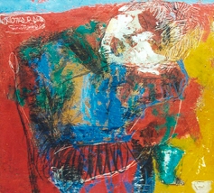 Humberto Jiménez Medina, «Sin título», óleo sobre tela, 2010.