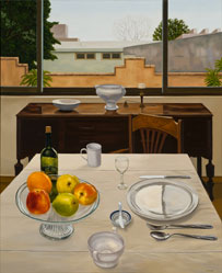 Enrique Cantú, «Señal», óleo sobre tela, 2007.