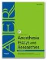 Anesthesia: Essays and Researches