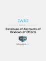 Database of Abstracts of Reviews of Effects (DARE)
