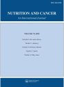 Nutrition and Cancer: An International Journal