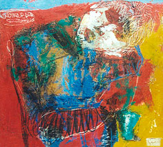 Humberto Jimenes Medina, «Sin título», óleo sobre tela, 2010.