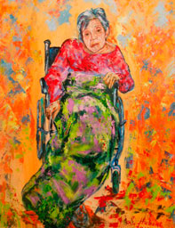 Susana Hubert, «Otro cumpleaños», óleo sobre tela, 2010.