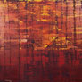Jacinto Gonzales Gasque, «Abstracto», técnica mixta sobre tela, 2016.