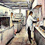 Ernest Descals Pujol, «Laboratorio», óleo sobre tela, 2006.