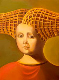 Rubén Cukier, «Bioconstrucción», óleo sobre tela, 2006.