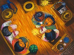 Juan Fermin Gonzalez Morales, «Dentista», óleo sobre tela, 2005.