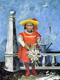 Rufino Tamayo, «Niña bonita» óleo sobre tela, 1937.