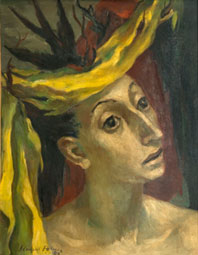 Raquel Forner, «Presagio», óleo sobre tela, 1949.