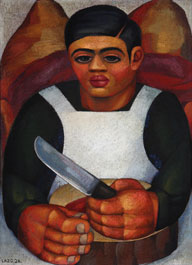 Agustín Lazo, «El Carnicerito», óleo sobre tela, 1926.