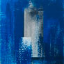 Eduardo Hugo, «Azul III», acrílico sobre tela, 2008.