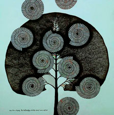 Jorge Llamos Gonzales, «La naturaleza de las cosas», acrílico sobre tela, 2009.