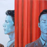 Ernesto Blanco, «Dialogo unidireccional o la sospecha del otro» óleo sobre tela, 2002.