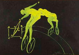 Siron Franco, «Estudio», óleo sobre tela, 1985.