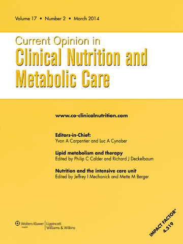 Current Opinion in Clinical Nutrition and Metabolic Care