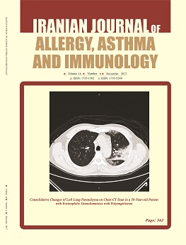 Iranian Journal of Allergy, Asthma, and Immunology