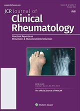 Journal of Clinical Rheumatology