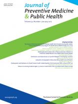 Journal of Preventive Medicine and Public Health = Yebang Uihakhoe Chi