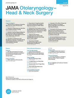 JAMA Otolaryngology Head & Neck Surgery