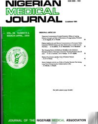 Nigerian Medical Journal