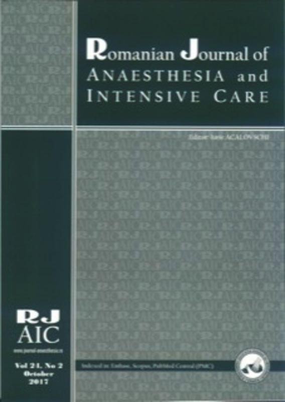 Romanian Journal of Anaesthesia and Intensive Care